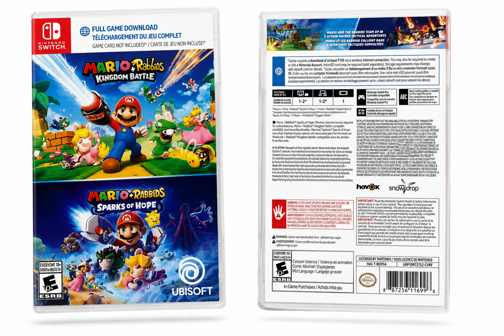 Mario + Rabbids Kingdom Battle (Code in Box) - - Nintendo Switch - Picture 2 of 5
